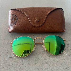 Ray Ban green polarized sunglasses